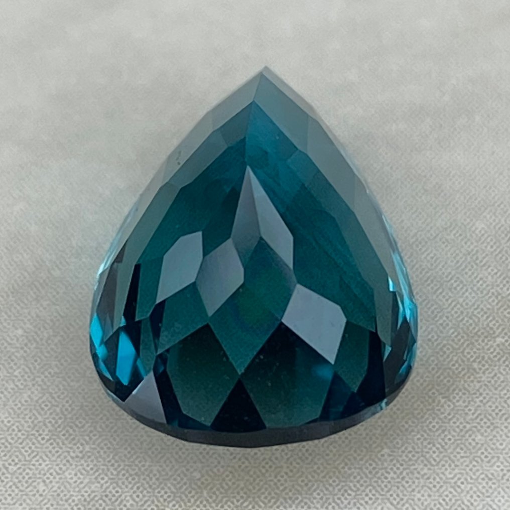 χωρίς τιμή ασφαλείας Μπλε Φθορίτης  - 9.22 ct - Διεθνής Ένωση Έγχρωμων Πολύτιμων Λίθων (ICA GemLab) - Κορυφαία Ακρίβεια Κοπής #3.2