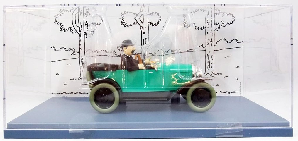 Moulinsart - Tintin - Voiture 1/24e - La Ford T Noir du Congo #1.0