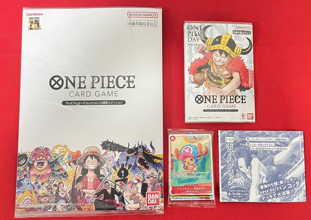 Bandai - 4 Sealed card - One Piece #1.0