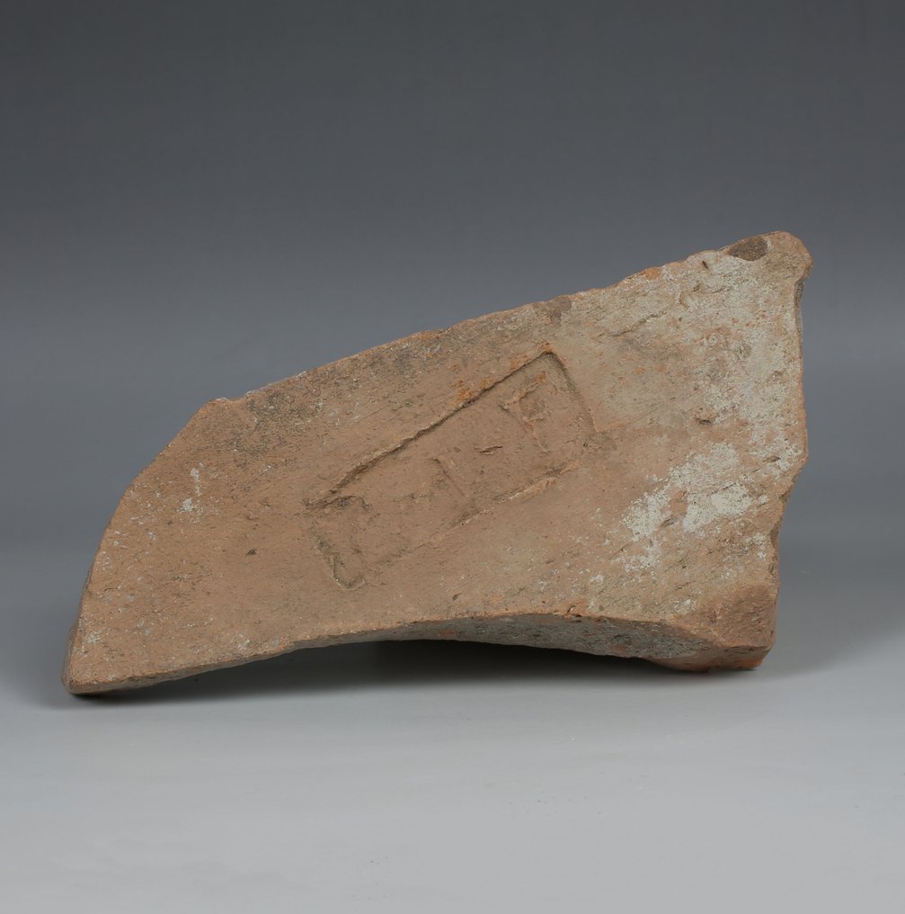 古羅馬 陶器 印有“C I F”的砖块 #2.1