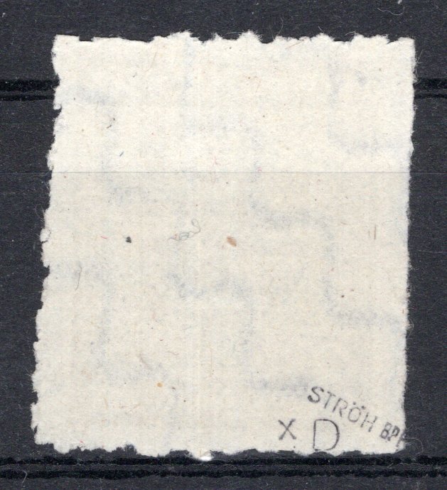 同盟国军事占领德国(苏维埃区域） 1945 - 萨克森省 3 分邮政局长分离 D 检查 - Michel 67 X D #1.0