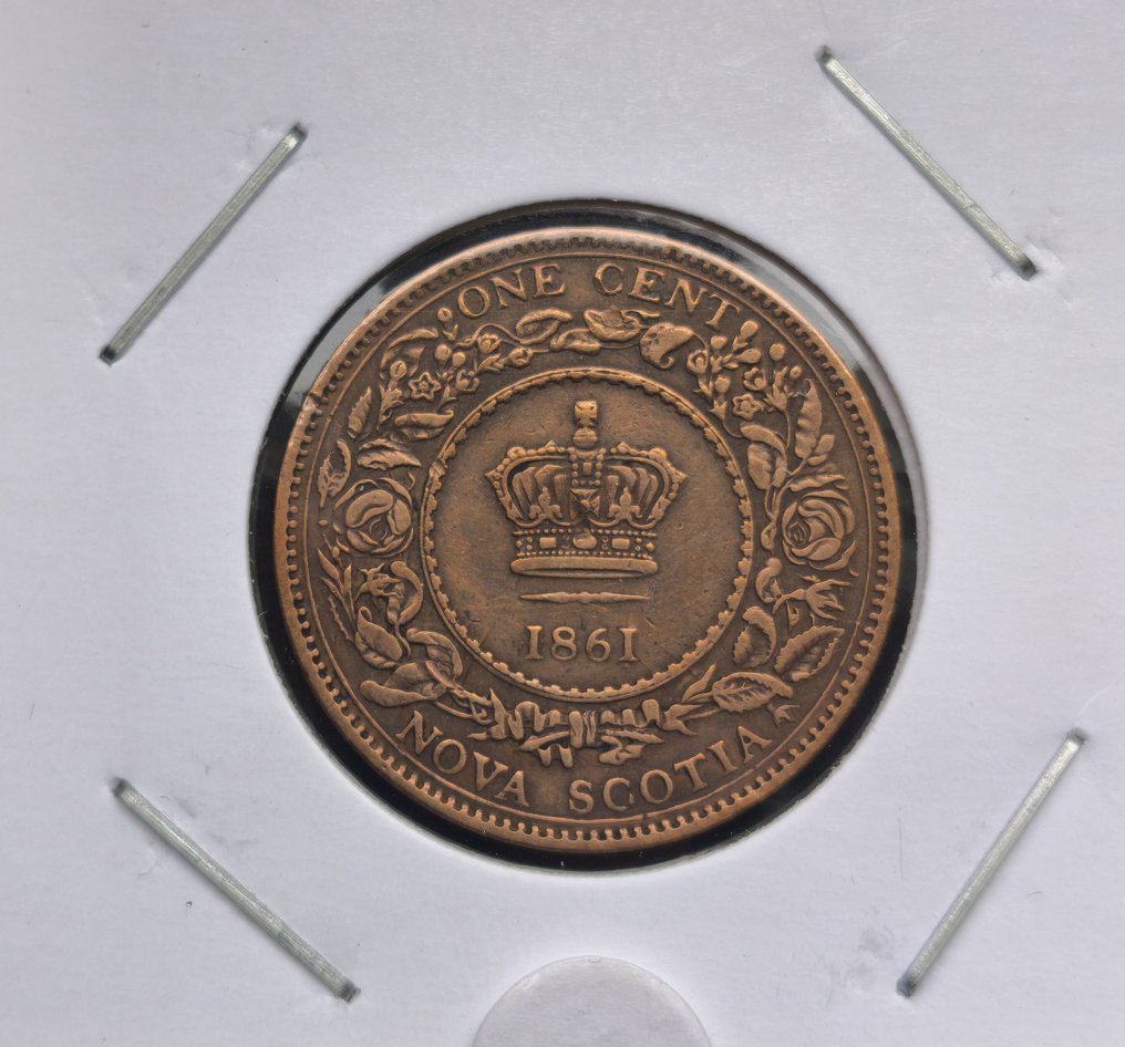 Canadian Provinces. Lot of 6 coins 1861-1871, New Scotia, New Brunswick, Prince Edward Island (No Reserve Price) #2.1