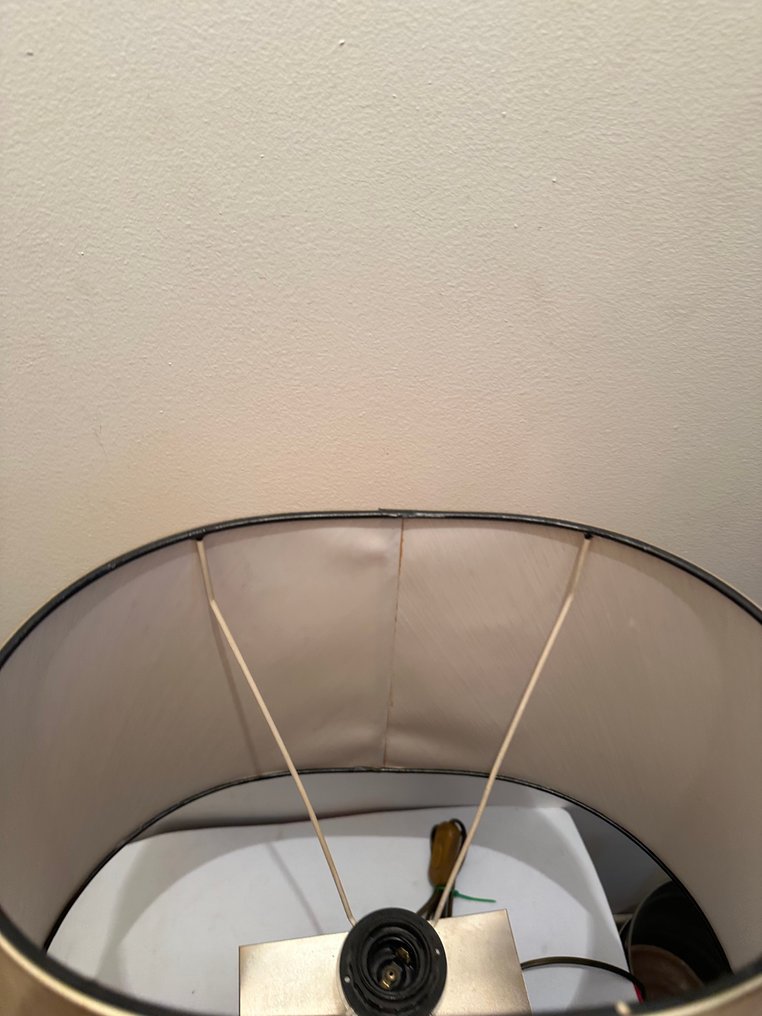 LeDauphin - Lampada da tavolo - Ottone - Lampada da scrivania quadrata #4.3