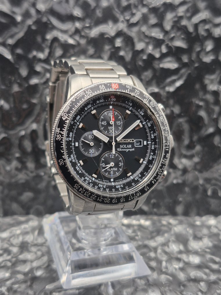 Seiko - Solar Flightmaster - No Reserve Price - V172-0AC0 // SSC007 - Men - 2000-2010 #3.2