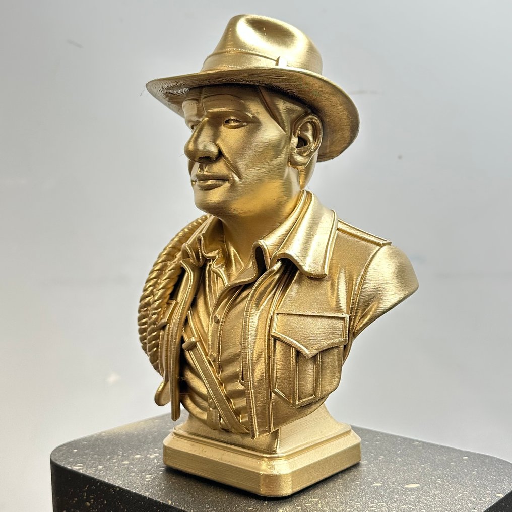 Daluxe Art - 1999 • Gold Pop Art Buste – Indiana Jones Editie #3.2
