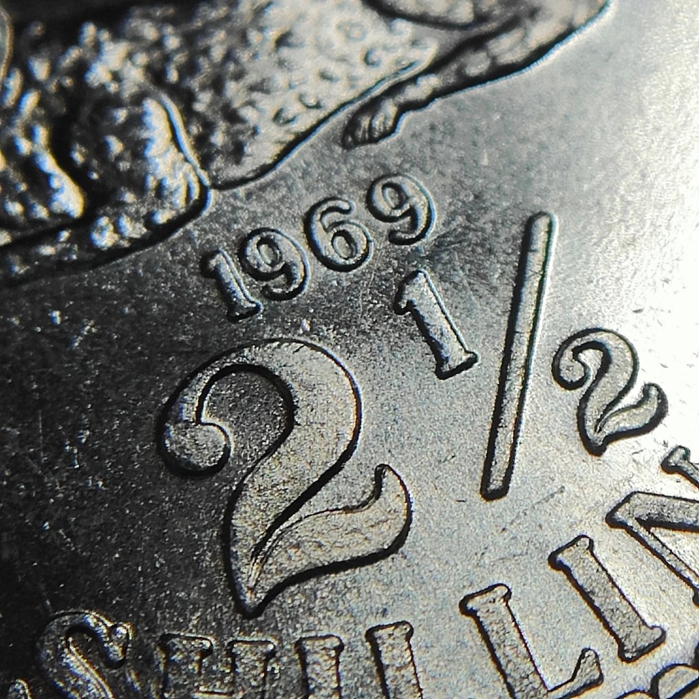 Μπιάφρα. 2 1/2 Shilling 1969  (χωρίς τιμή ασφαλείας) #2.1