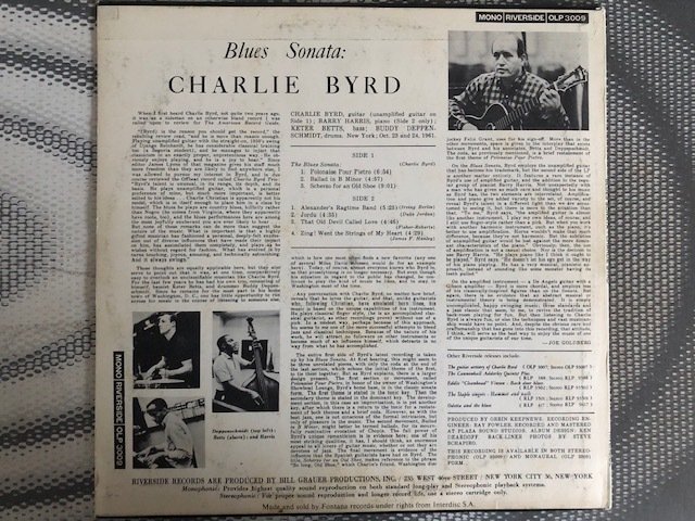 Charlie Byrd, Howard Roberts and Tiny Grimes - Five records (one double album) of these great American jazz guitarists - 多个标题 - LP 专辑（多件品） - 1961 #2.1