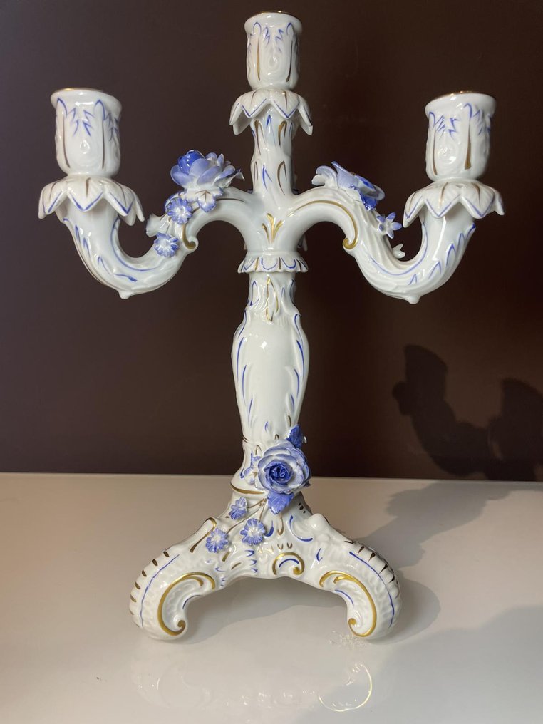 Capodimonte - Candelabrum - Kerámia - Elegáns #1.0