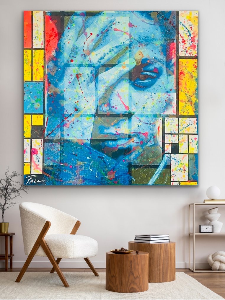 Joaquim Falco - BASQUIAT THINKS OF MONDRIAN. XL #2.1