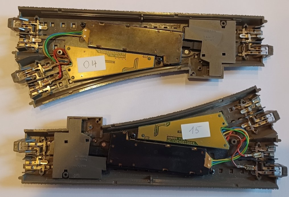 Märklin H0 - 24612 / 74460 / 74490 - Model train tracks (2) - Rail C #1.0