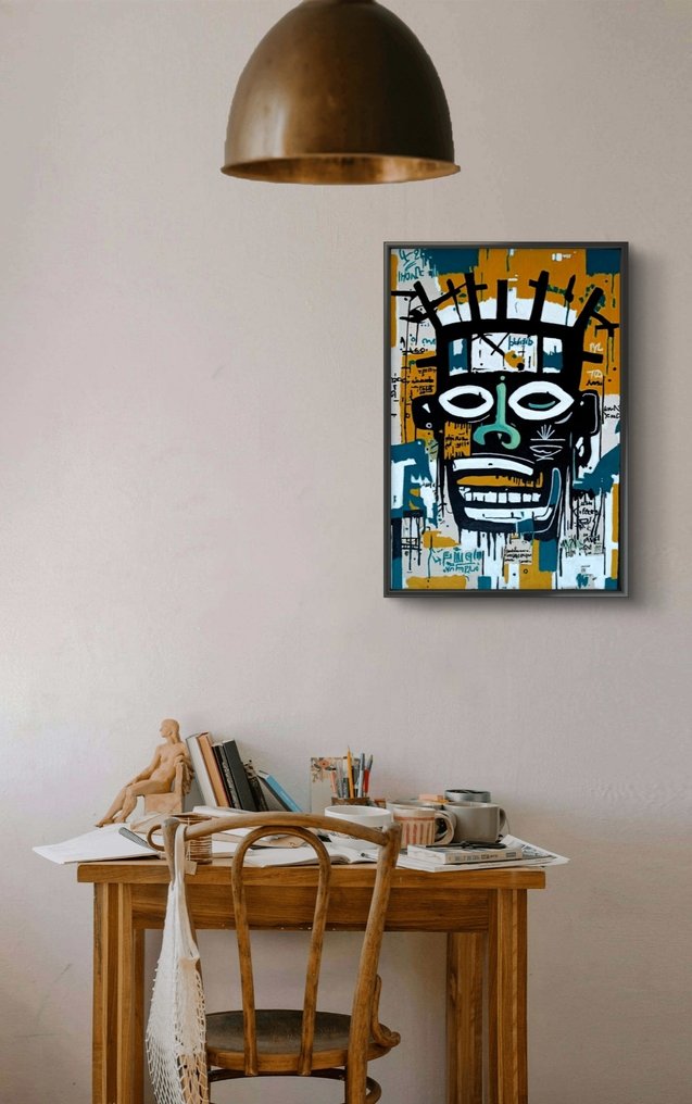 Le Viro (1983) - African Oracle (Original Artwork on canvas) #2.1