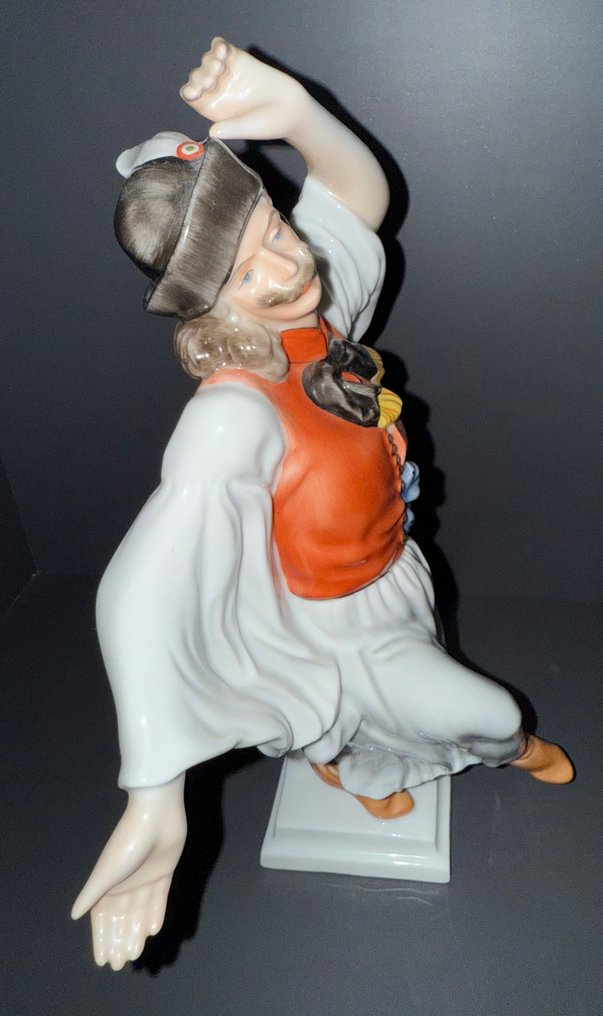Herend - Sculpture, 5490/C – Ungarischer Csikós Tänzer - 30 cm - Hartporzellan - 1994 #3.2