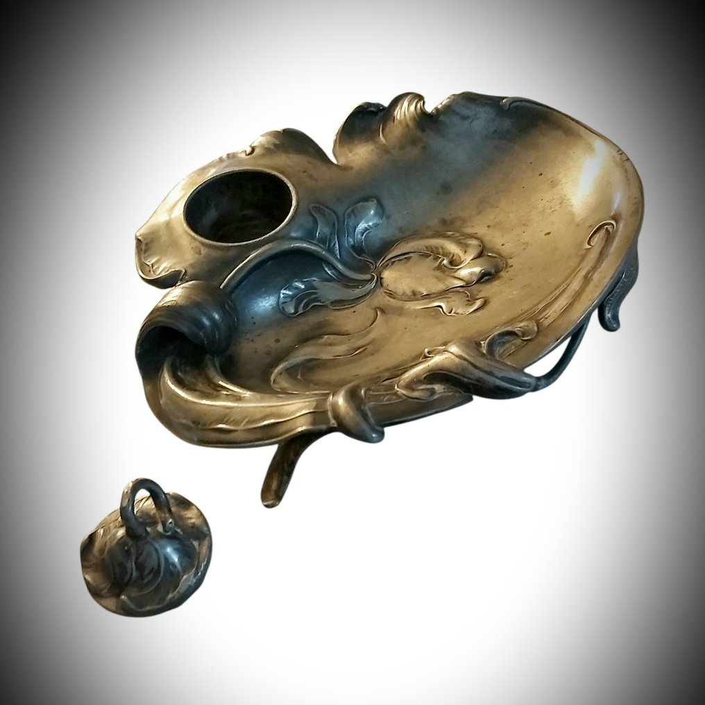 放零碎杂物的盒子 - Manufacture WMF - Art Nouveau - 德国 - Style Jugendstil #3.2