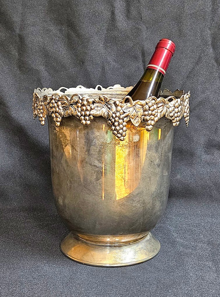 Silea - Secchiello per champagne - Placcato argento #1.0