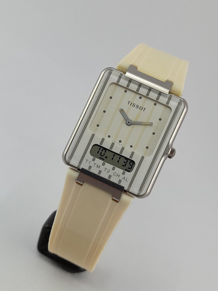 Tissot - TwoTimer - χωρίς τιμή ασφαλείας - D372660 FX - Unisex - 1990-1999  #1.0