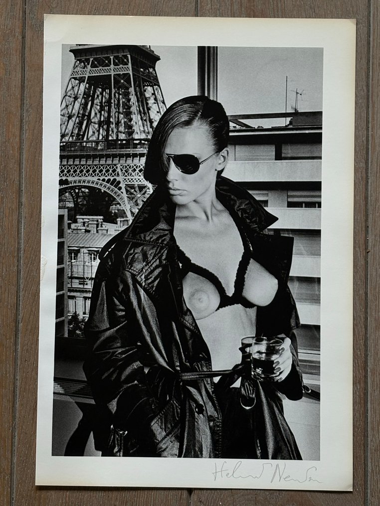Helmut Newton (1920–2004) - Bergstrom, Paris 1976  handsigned #1.0