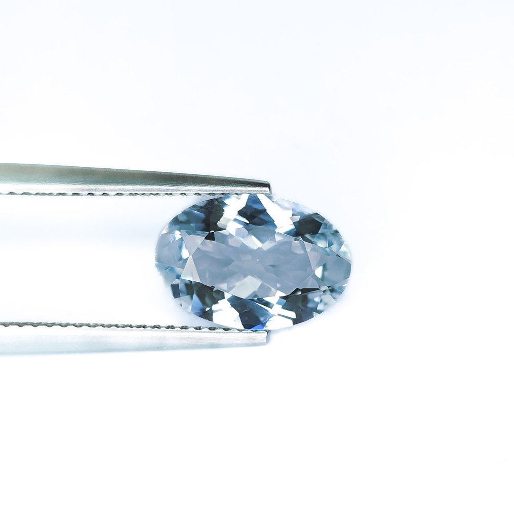 Nincs minimálár - 2 pcs Kék Akvamarin - 5.07 ct - Nemzetközi Gemmológiai Intézet (IGI) #1.0