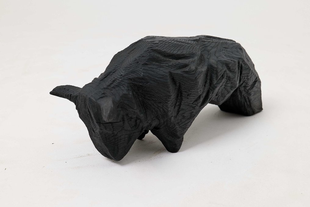 Logniture - Szobor, Taurus - 20 cm - Fa - 2025 #2.1