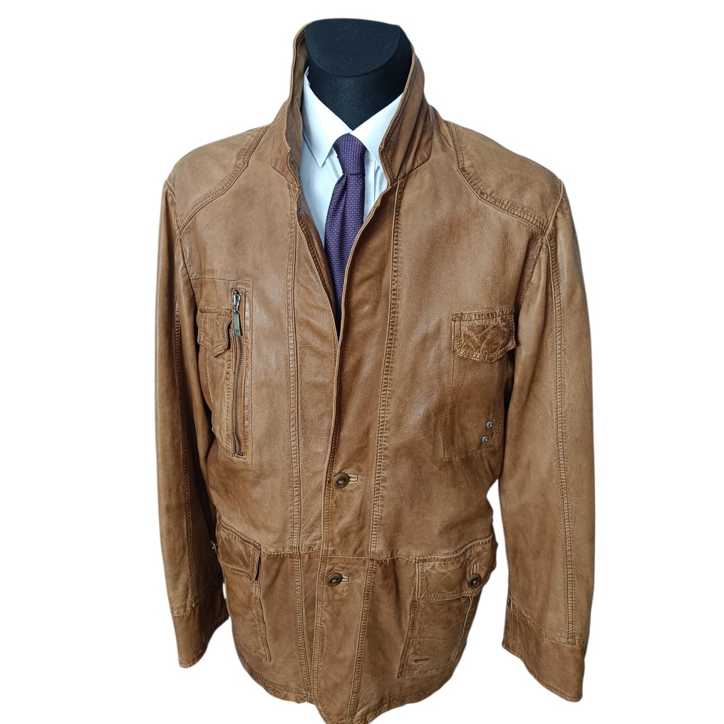 Camel Active Vintage - Skinnjacka - Vintage #1.0