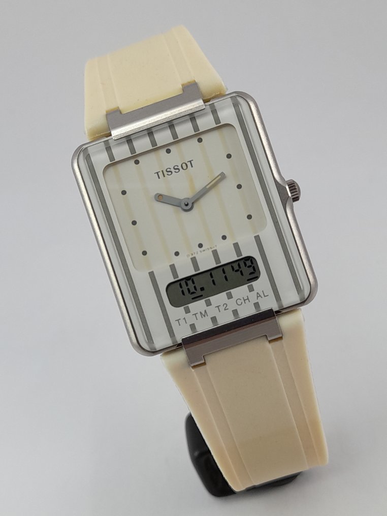 Tissot - TwoTimer - χωρίς τιμή ασφαλείας - D372660 FX - Unisex - 1990-1999  #2.1