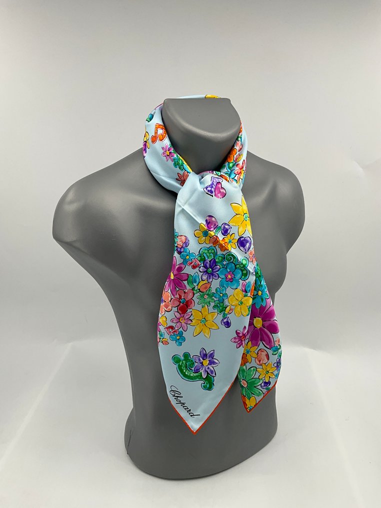 Chopard - Bouquet de musique et de fleurs - Écharpe #1.0
