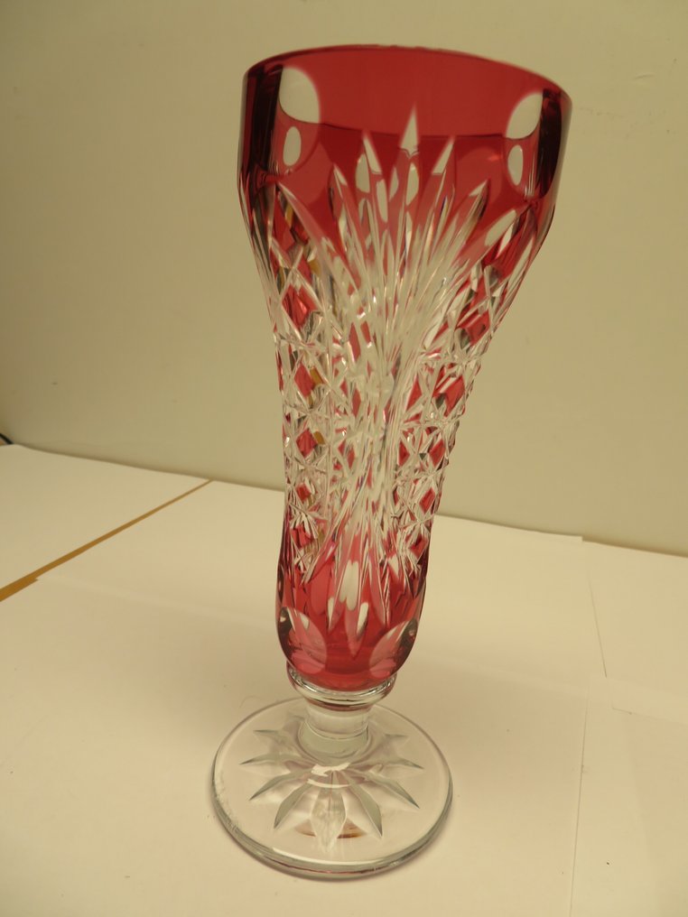 Val Saint Lambert - Vase - Crystal - Elegant VSL drinking glass #3.2