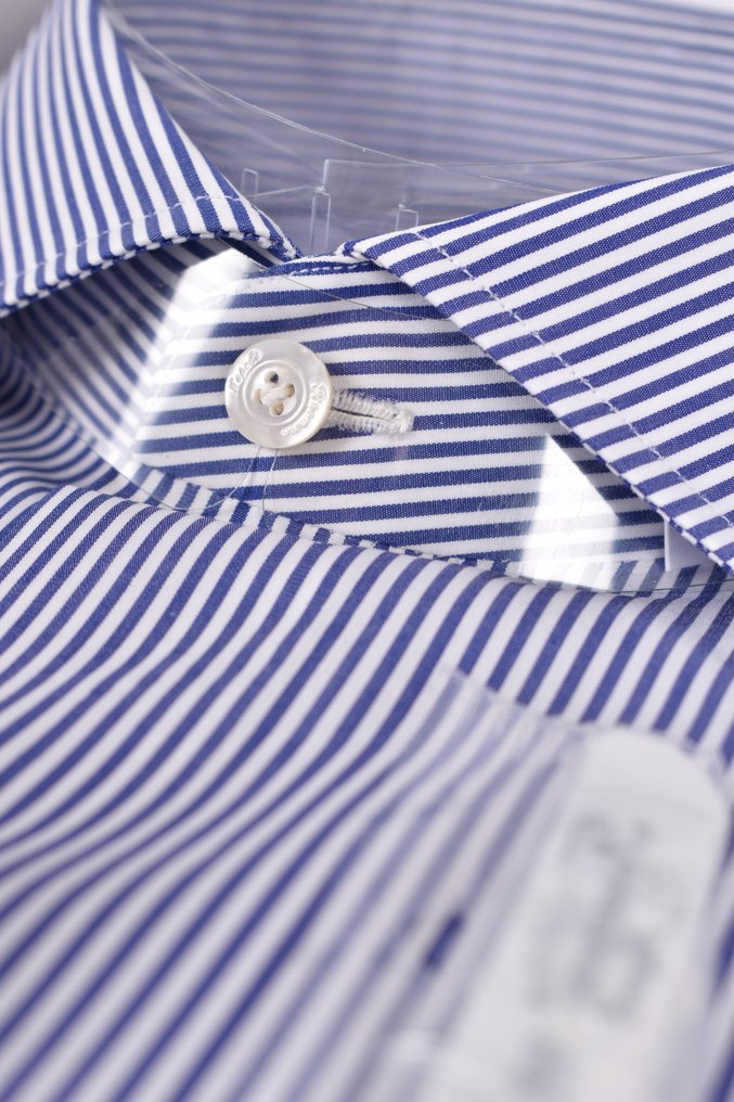 Finamore - 43 - Cotton - No reserve price - Koszulka - Nowe z metkami #4.3