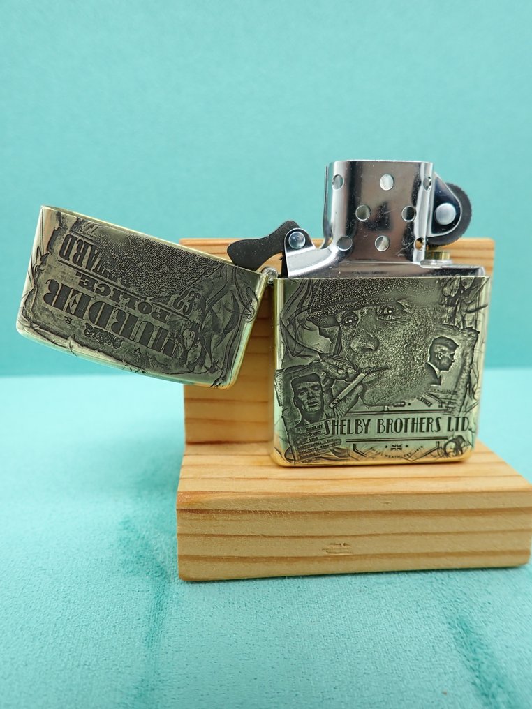 Zippo - 芝宝 - Zippo Custom - Shelby Brothers Ltd. - 没有保留价 - 打火机 - 黄铜 #3.2