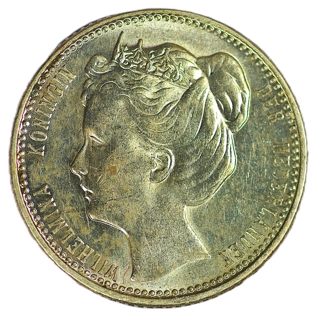 Nederland. Wilhelmina. 25 Cents 1904 - Sch. 857 - Quality piece  (Zonder minimumprijs) #2.1