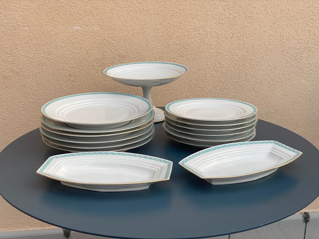 Richard Ginori - Σερβίτσιο τραπεζιού (15) - Πορσελάνη - σπάνια #4.3