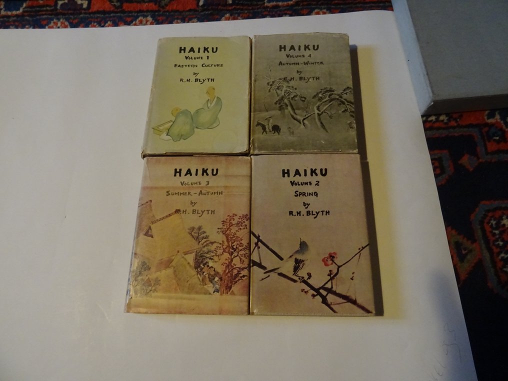 R. H. Blyth - Haiku (4 volume set - 1. Eastern Culture,. 2. Spring, 3. Summer-Autumn, 4, Winter) R. H.  Blyth - 1952 #1.0