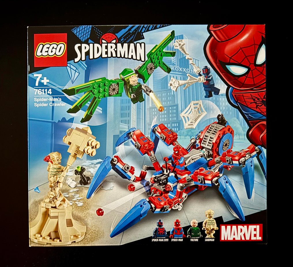 LEGO Set - 76114 - Spider-Man, Marvel - Spider-Man's Spider Crawler #1.0