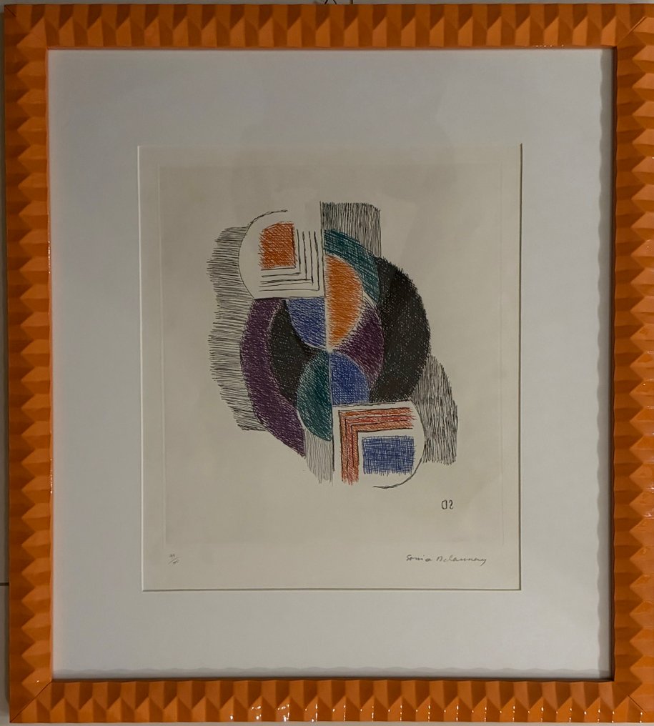 Sonia Delaunay (1885-1979) - Composizione #2.1