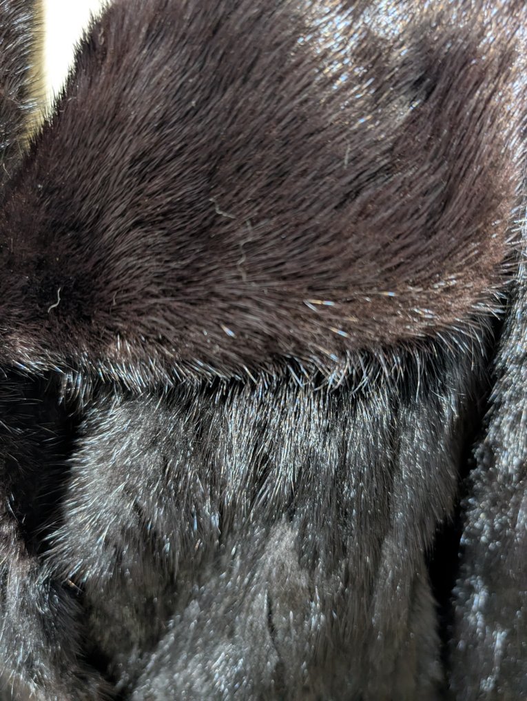 Other brand, black-glama - Γούνινο παλτό #3.2