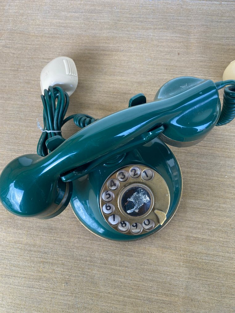 Telcer Telefonia - 模拟电话 - 黄铜, 塑料 - 一套四个复古电话 #3.2