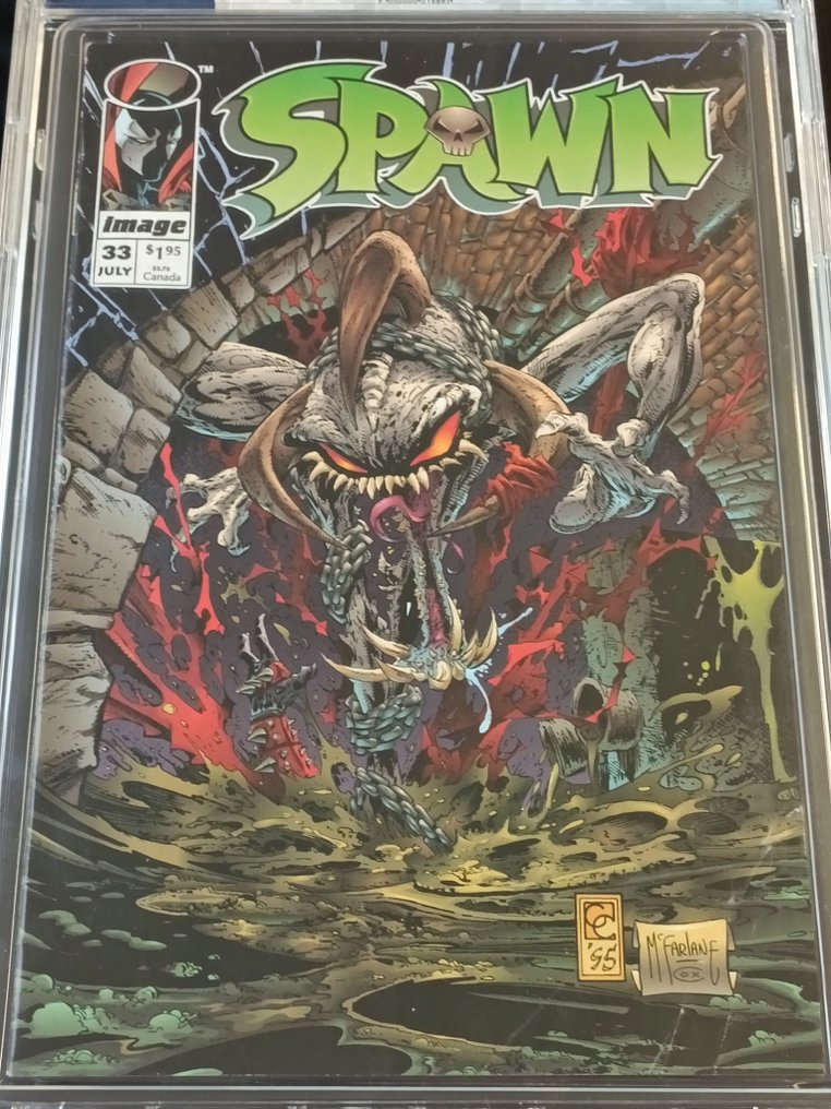 再生俠 #33 - EGC 9.8 - Shadows - 1 Graded comic - 第一版 - 1995 #2.1