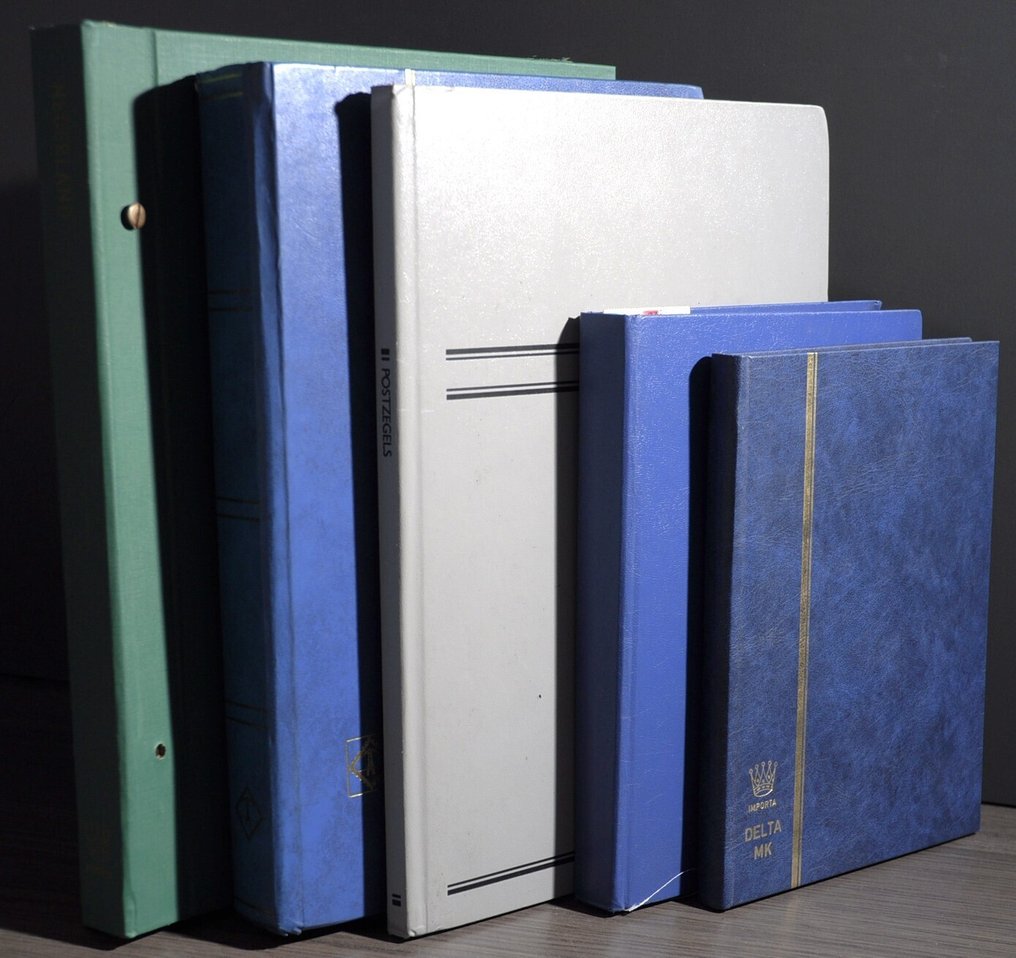 荷兰  - 批次，包括新鲜的、数量、系列、残留物在相册中的照片等（214张照片） #1.0