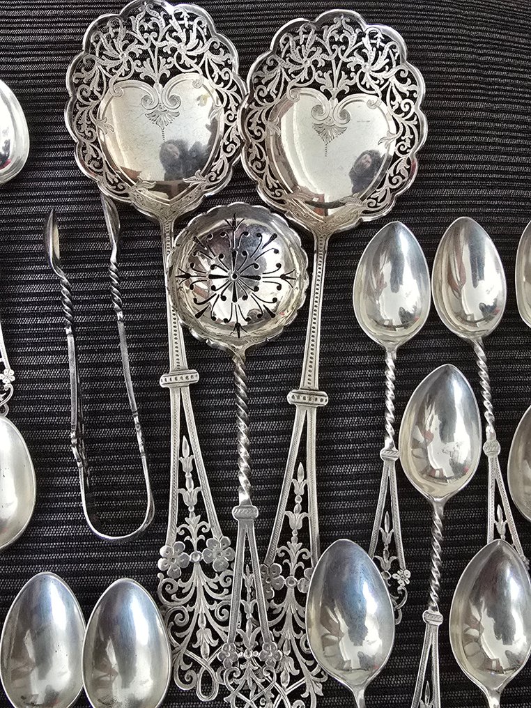 James Deakin & Sons - 餐具套裝 (26) - .925 銀 #1.0