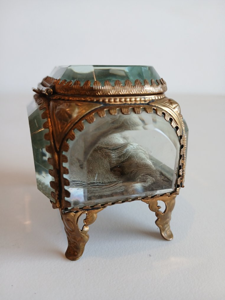 No reserve price! - Smykkeskrin (2) - Messing, Glas - Napoleão III XIX #3.2