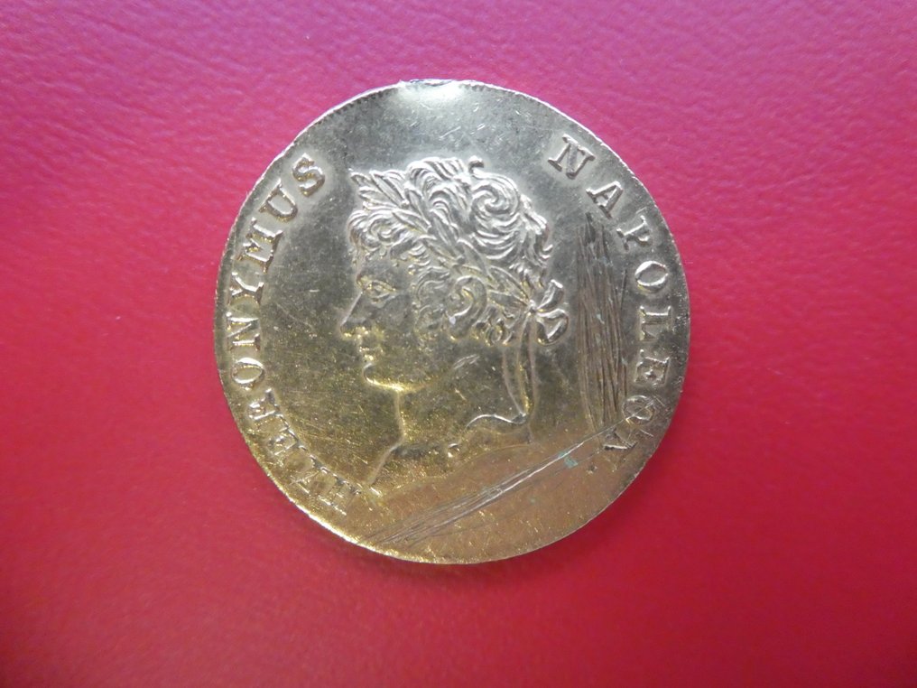 Germany, Westfalia. Hieronymus Napoleon, 1807-1813. 10 Thaler (taler) 1813 #1.0