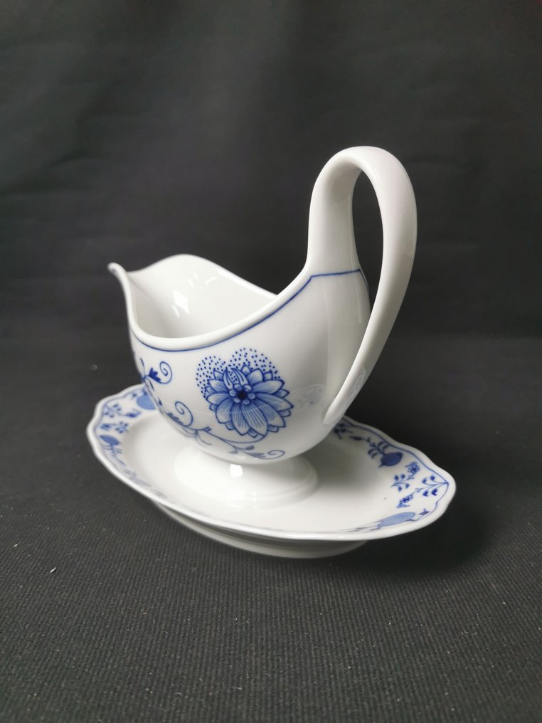 Meissen - Cipolla blu - Salsiera 22cm - XX secolo - Σαλτσιέρα - Πορσελάνη #3.2