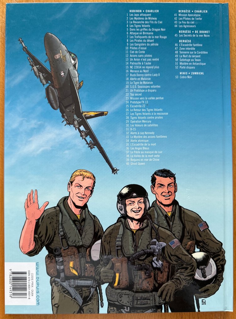 Buck Danny T53 + dédicace - C - 1 Album - 第一版 - 2013 #2.1