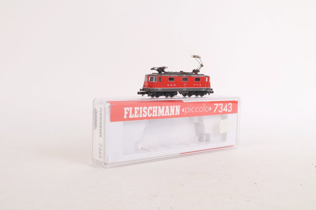 Fleischmann N - 7343 - Elektriskt lokomotiv (1) - Re 4/4 11178 - SBB-CFF #1.0