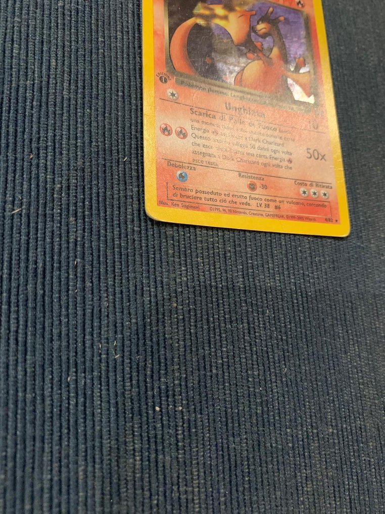 Pokémon - 1 Card - Dark Charizard 4/82 Folie - WOTC - Team Rocket #4.3