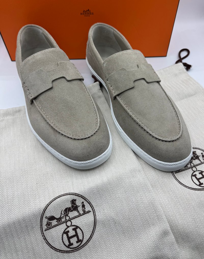 Hermès - Mokassiner - Størelse: EU 43.5 - Ny og i æsken #1.0