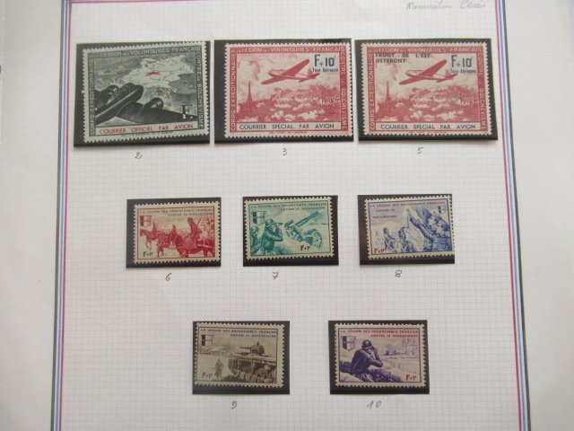 法國  - 目录结束，精彩的邮票收藏 #1.0