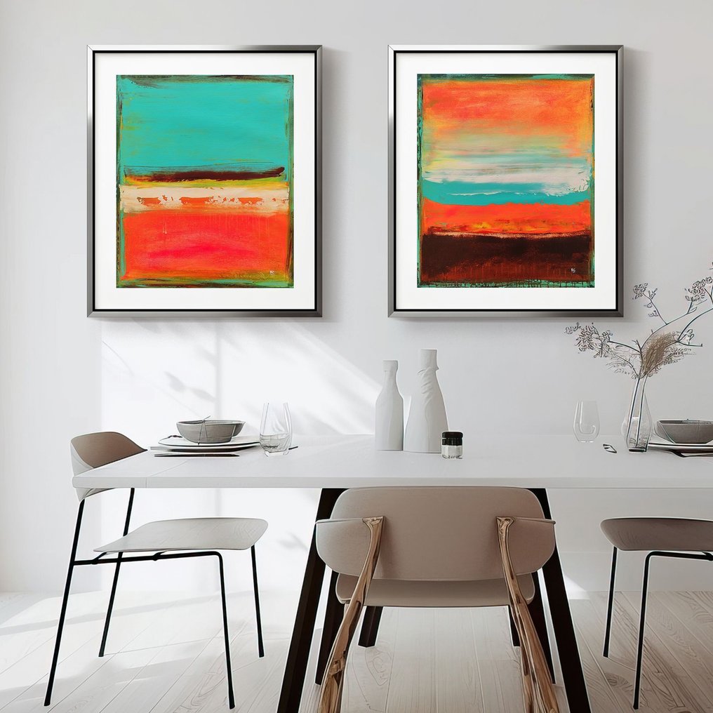 Noelia Correa Art - 2 Paintings Elveor XL #2.1