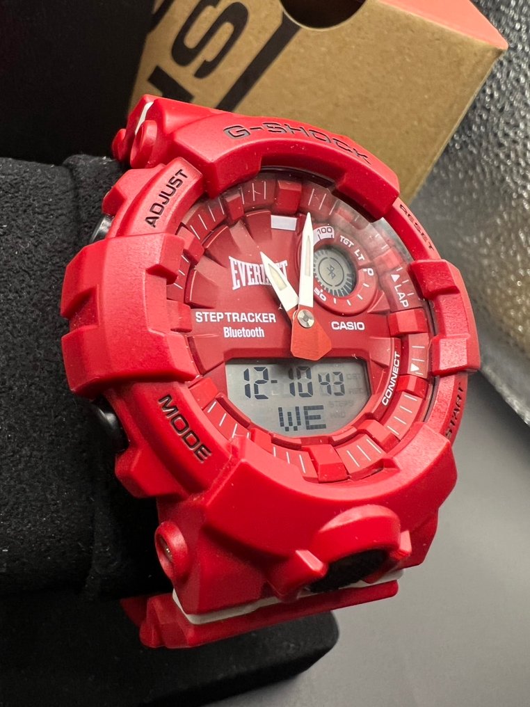 Casio - G-SQUAD Gshock x EVERLAST Limited Collaboration Model - Fără preț de rezervă - BGA-800EL-4AJR - Bărbați - 2019 #1.0