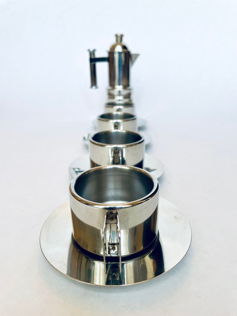 Casalinghi/ Vev Vigano - Italian Design - Καφετιέρα - STO/ Kontessa - INOX - Εποχή του Διαστήματος #1.0