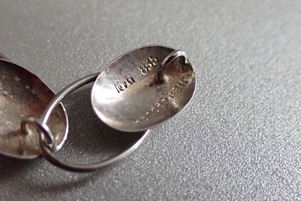 Prata - Colar - Art Deco "Perli" #1.0